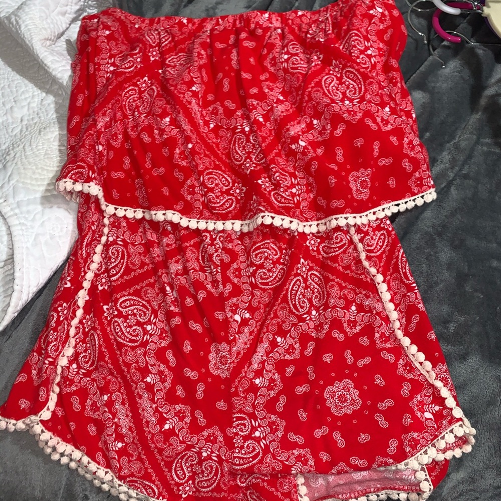 Rue 21 strapless romper